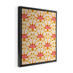 Stareburst Scallop Framed Canvas Print Gallery Image 2