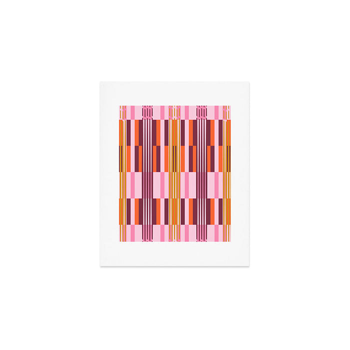 Striped Joy Art Print Gallery Image 1