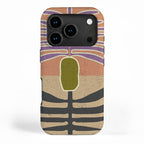 Stylized Palm Tree iPhone Case Gallery Image 1