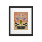 Stylized Palm Tree Framed Art Print Gallery Image 5