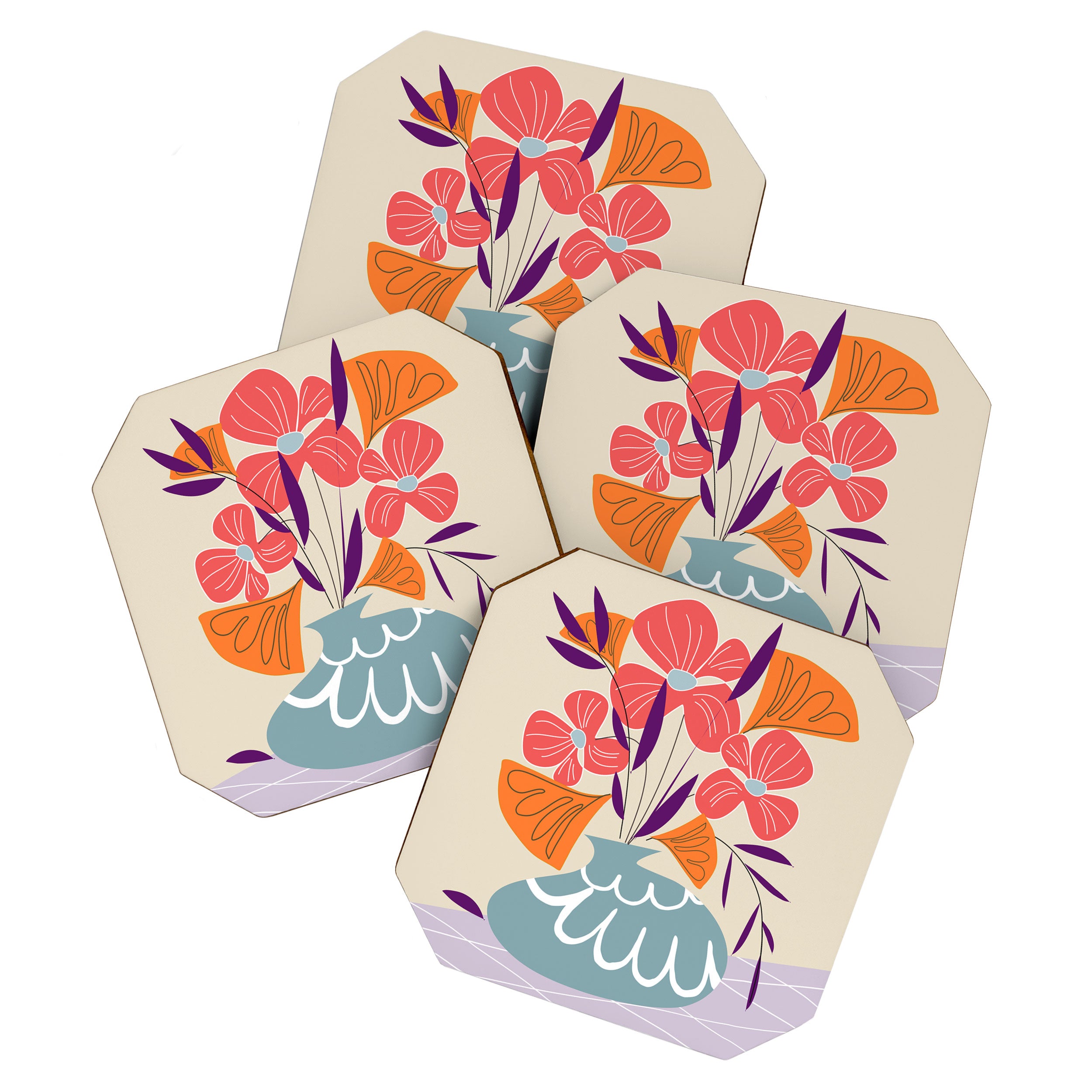 Summer bunch Coaster Gallery Image 1