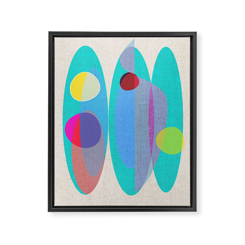 Surf 2 Framed Canvas Print Gallery Image 6