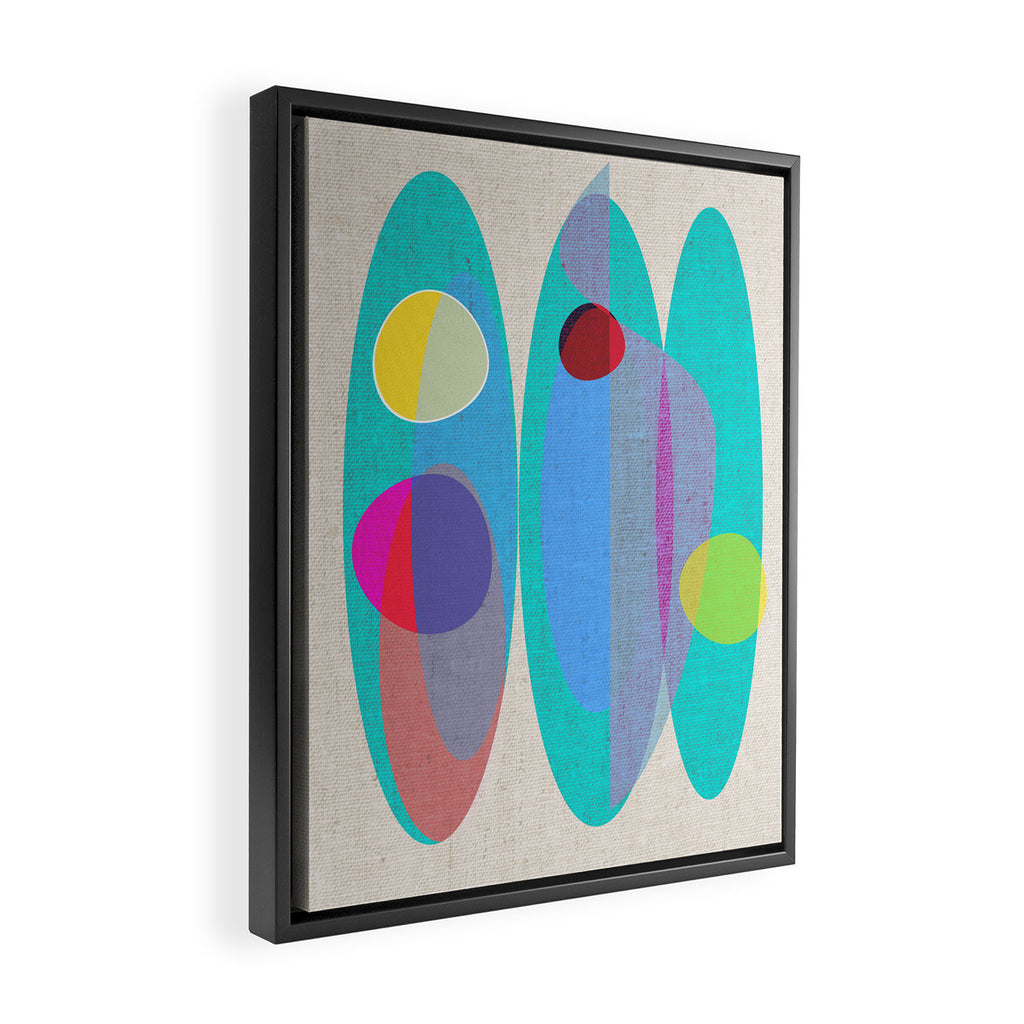 Surf 2 Framed Canvas Print Gallery Image 2