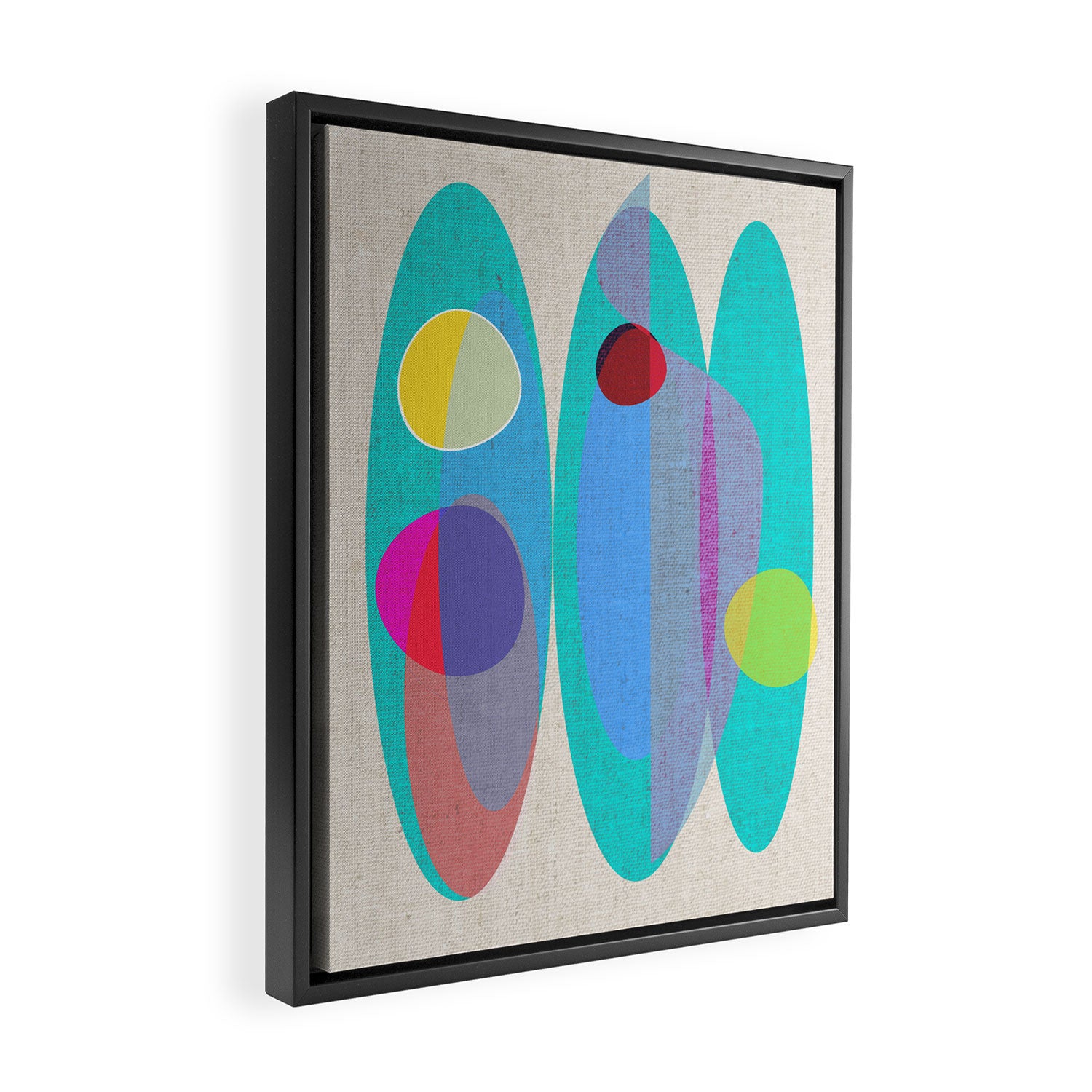 Surf 2 Framed Canvas Print Gallery Image 2