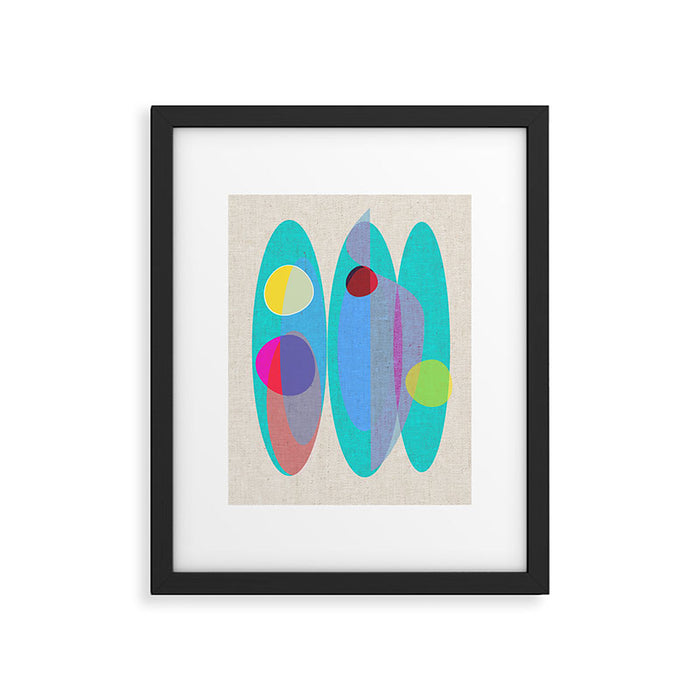 Surf 2 Framed Art Print Gallery Image 1