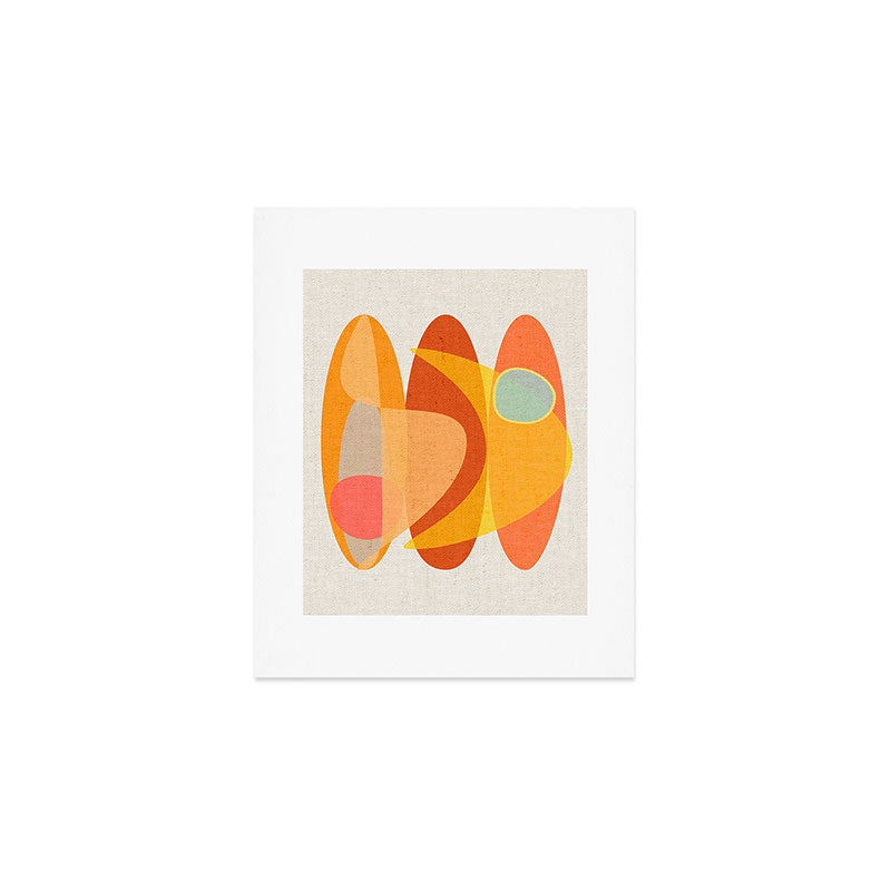 Surf & Boomerang Art Print Gallery Image 1