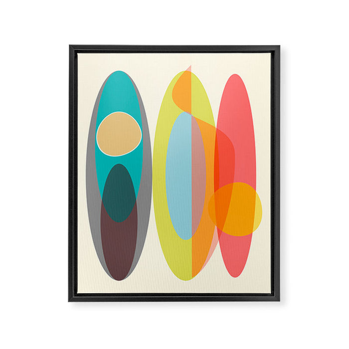 SURF  Framed Canvas Print Gallery Image 1