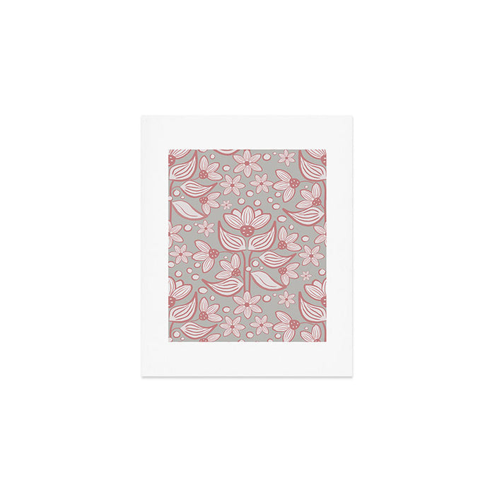 Sweet Florentia Pink Art Print Gallery Image 1