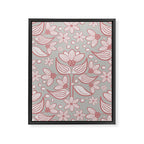 Sweet Florentia Pink Framed Canvas Print Gallery Image 8