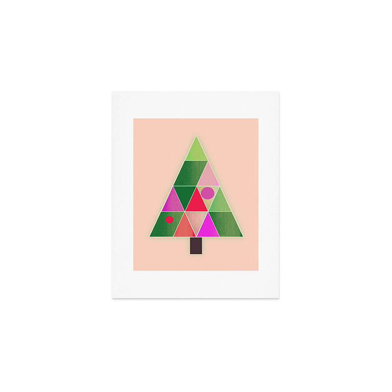 Tannenbaum Christmas Tree Art Print Gallery Image 1