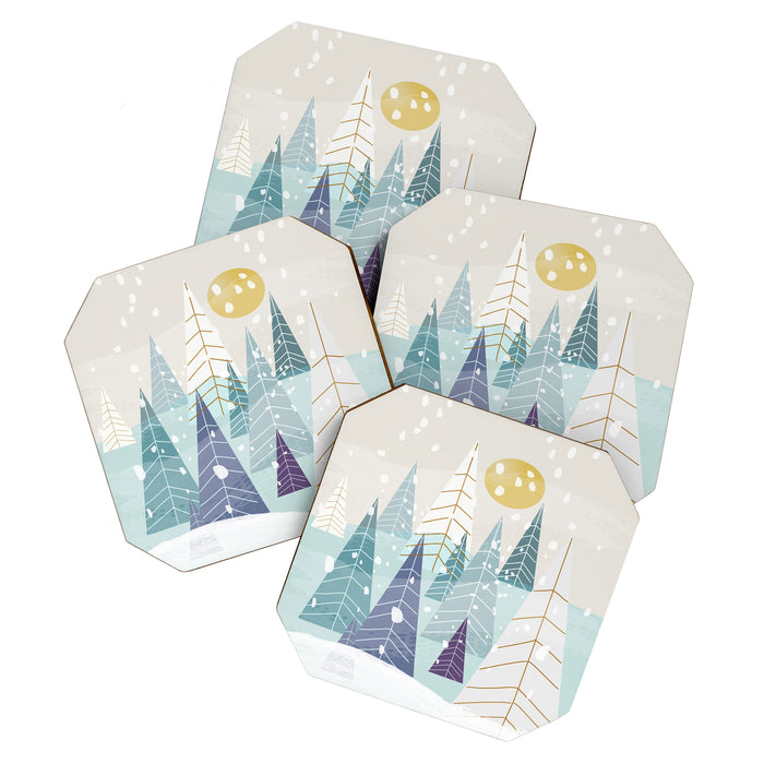 Winter Landscape Coaster Gallery Image 1