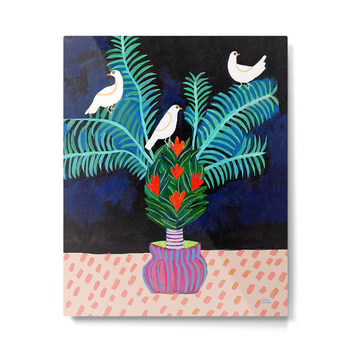Three Little Birds Metal Print Gallery Image 1