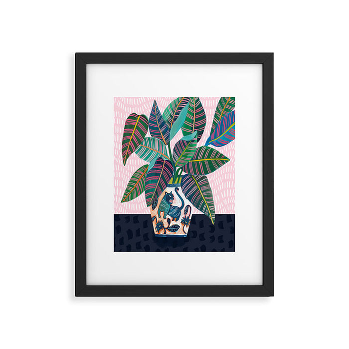 Wild Cat Framed Art Print Gallery Image 1