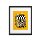 Cat Nap Cafe Framed Art Print Gallery Image 6