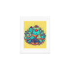 Catcus Patch Art Print Gallery Image 1