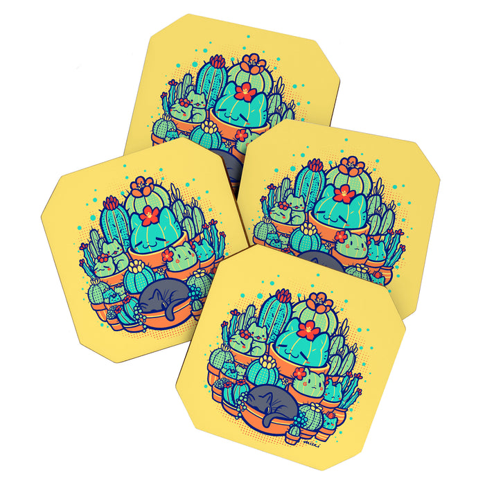 Catcus Patch Coaster Gallery Image 1