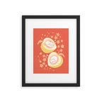 Peach Kitten Framed Art Print Gallery Image 5