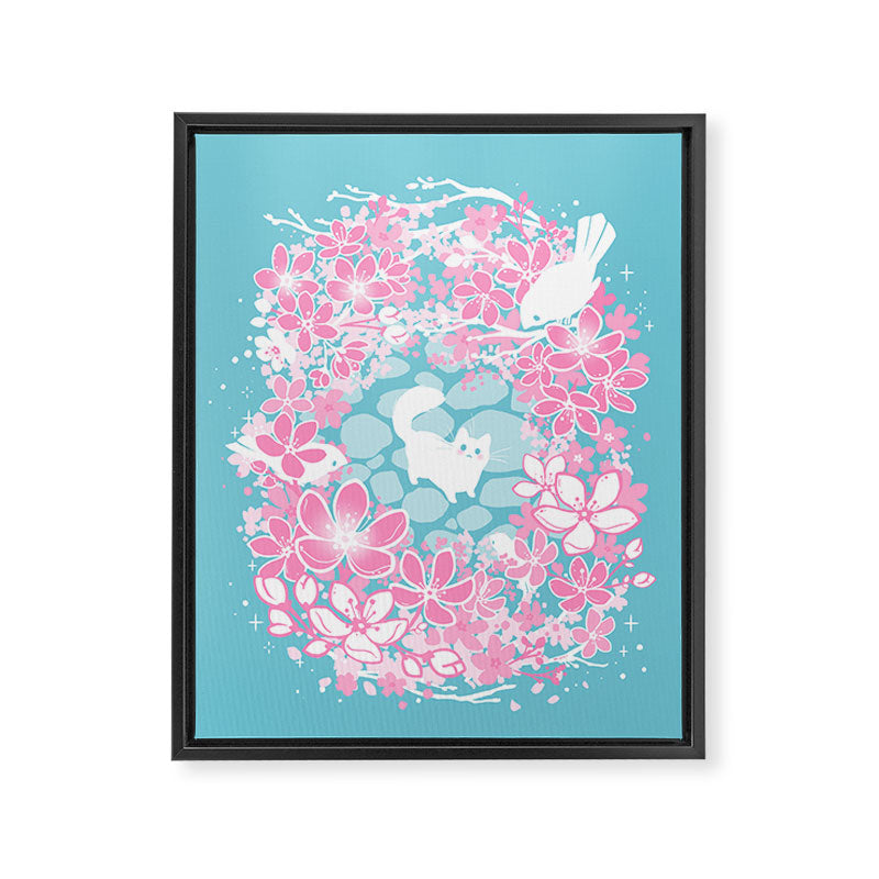 Spring Greeting Framed Canvas Print Gallery Image 6