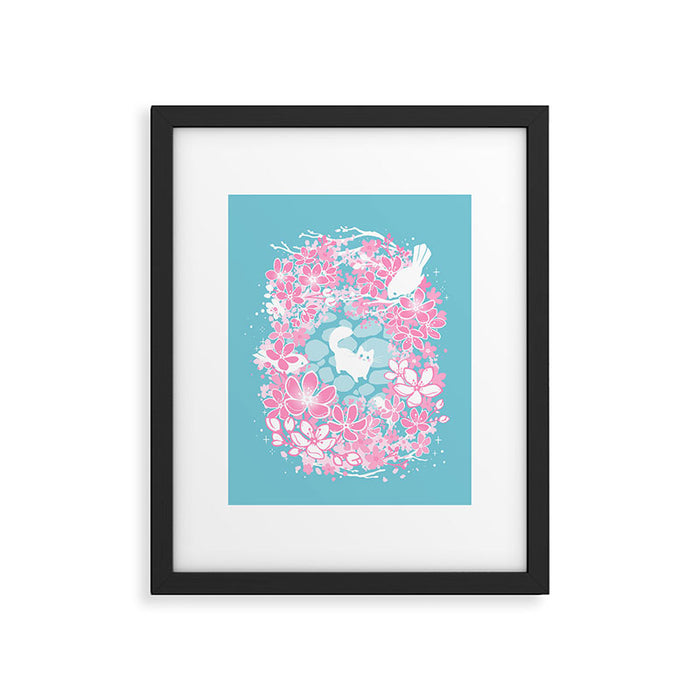 Spring Greeting Framed Art Print Gallery Image 1