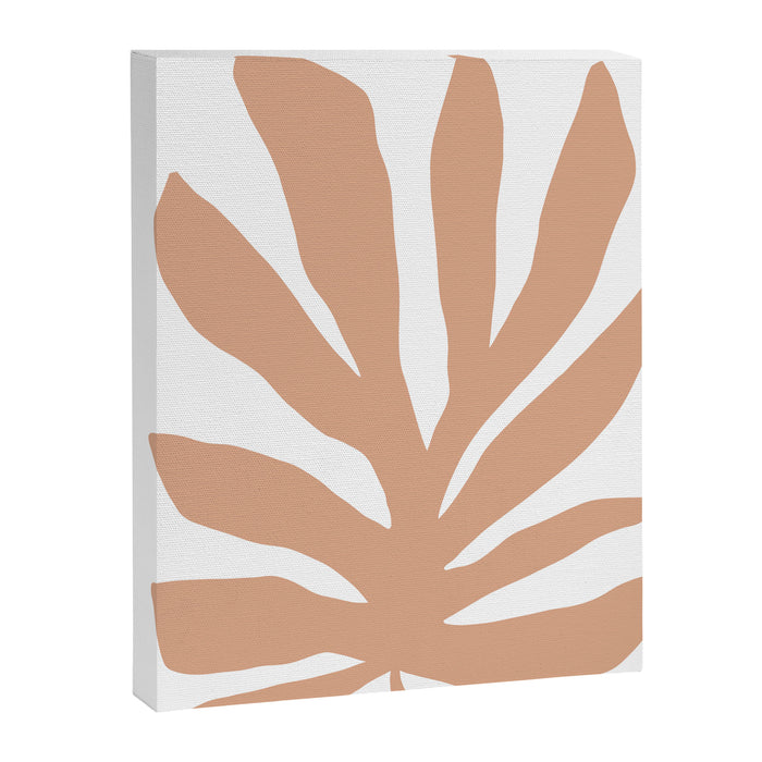 Coral Matisse cutout Canvas Print Gallery Image 1