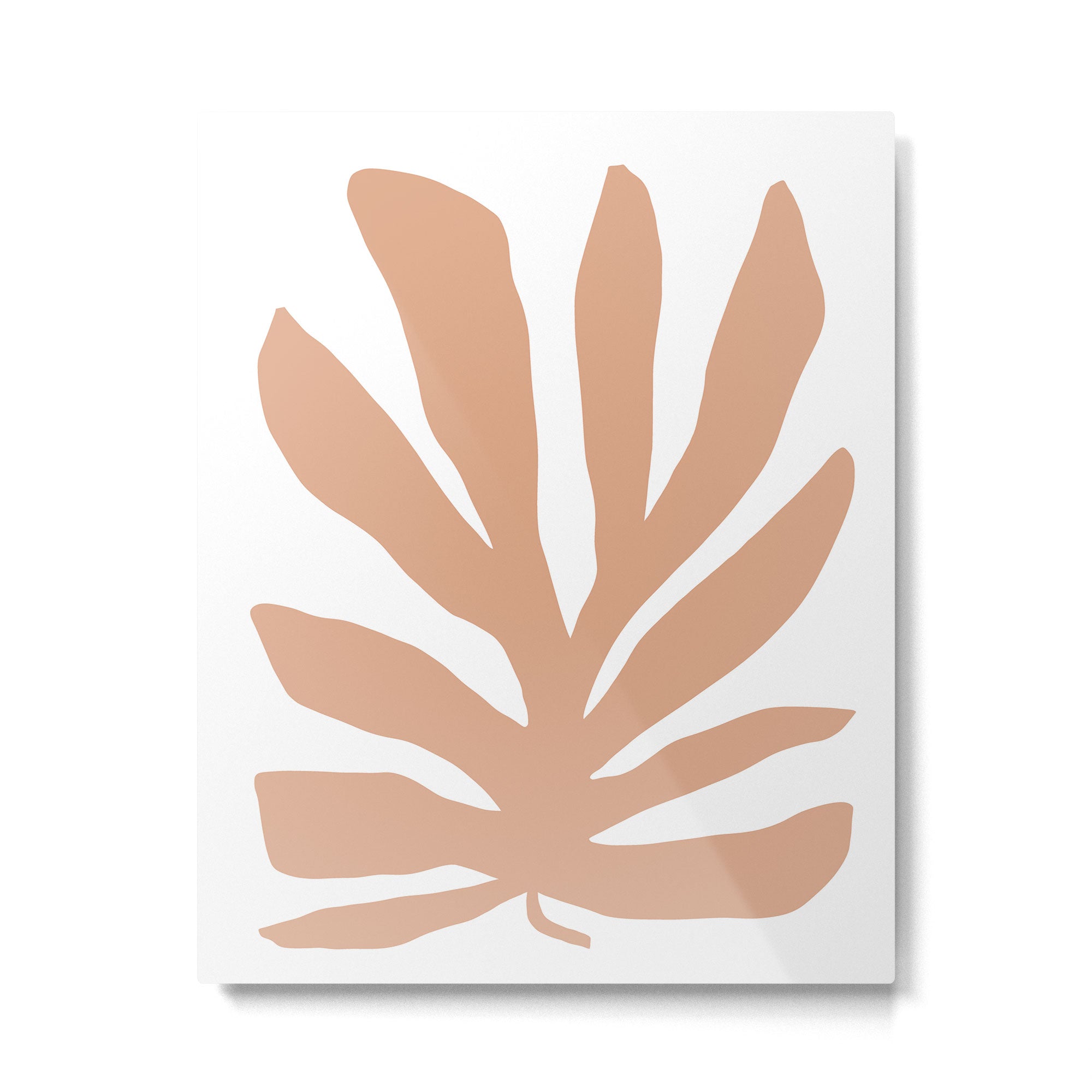 Coral Matisse cutout Metal Print Gallery Image 4