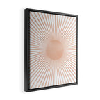 Geometry Sunshine Framed Canvas Print Gallery Image 2