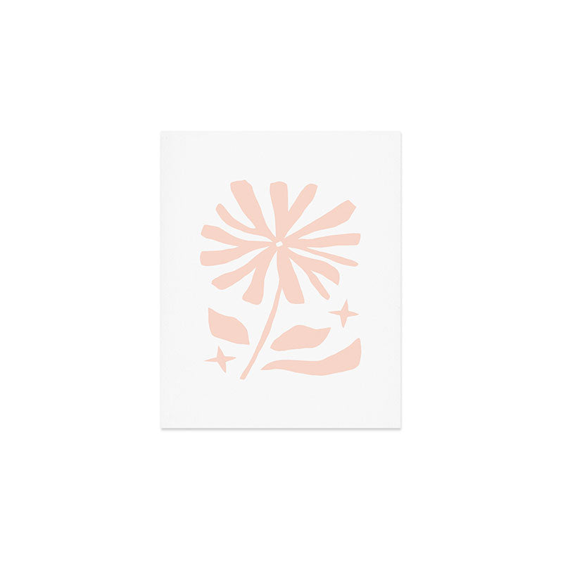 Matisse abstract flower Art Print Gallery Image 1