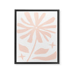 Matisse abstract flower Framed Canvas Print Gallery Image 6