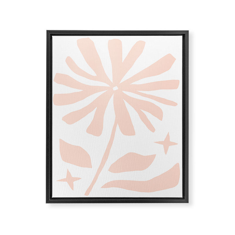 Matisse abstract flower Framed Canvas Print Gallery Image 6