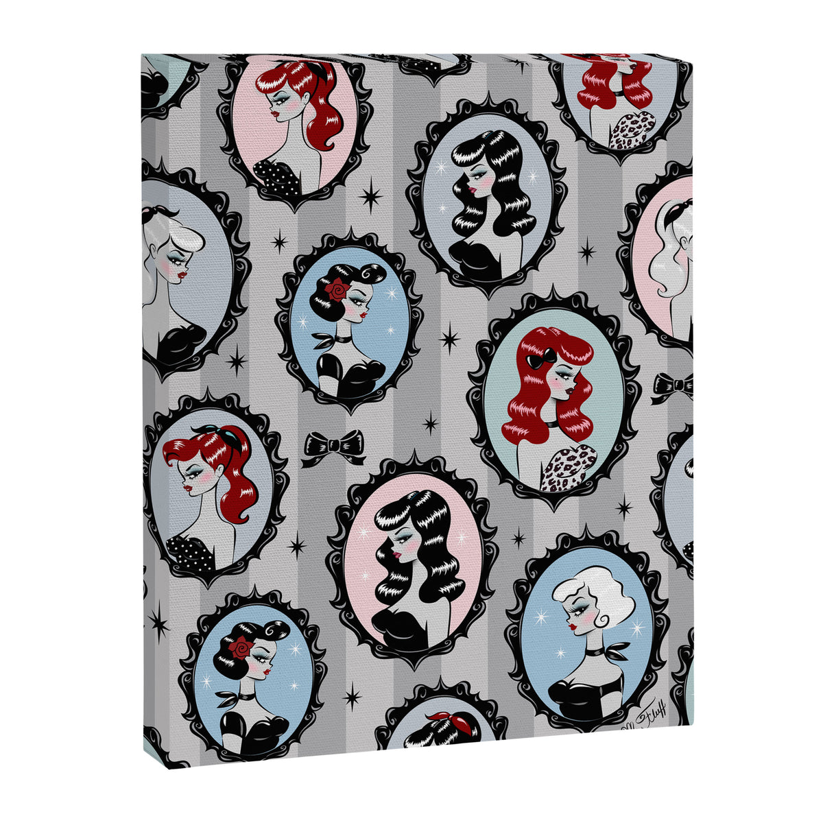 Cameo Dolls Canvas Print Gallery Image 8