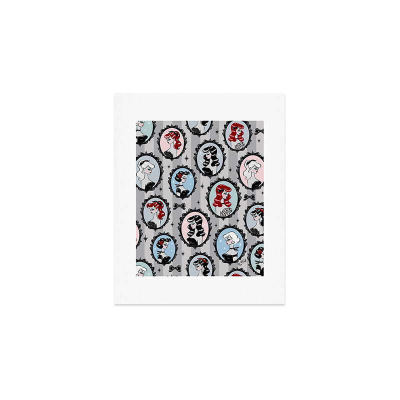 Cameo Dolls Art Print Gallery Image 1
