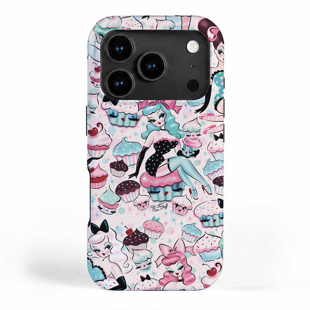 Cupcake Dolls Pattern iPhone Case Gallery Image 1