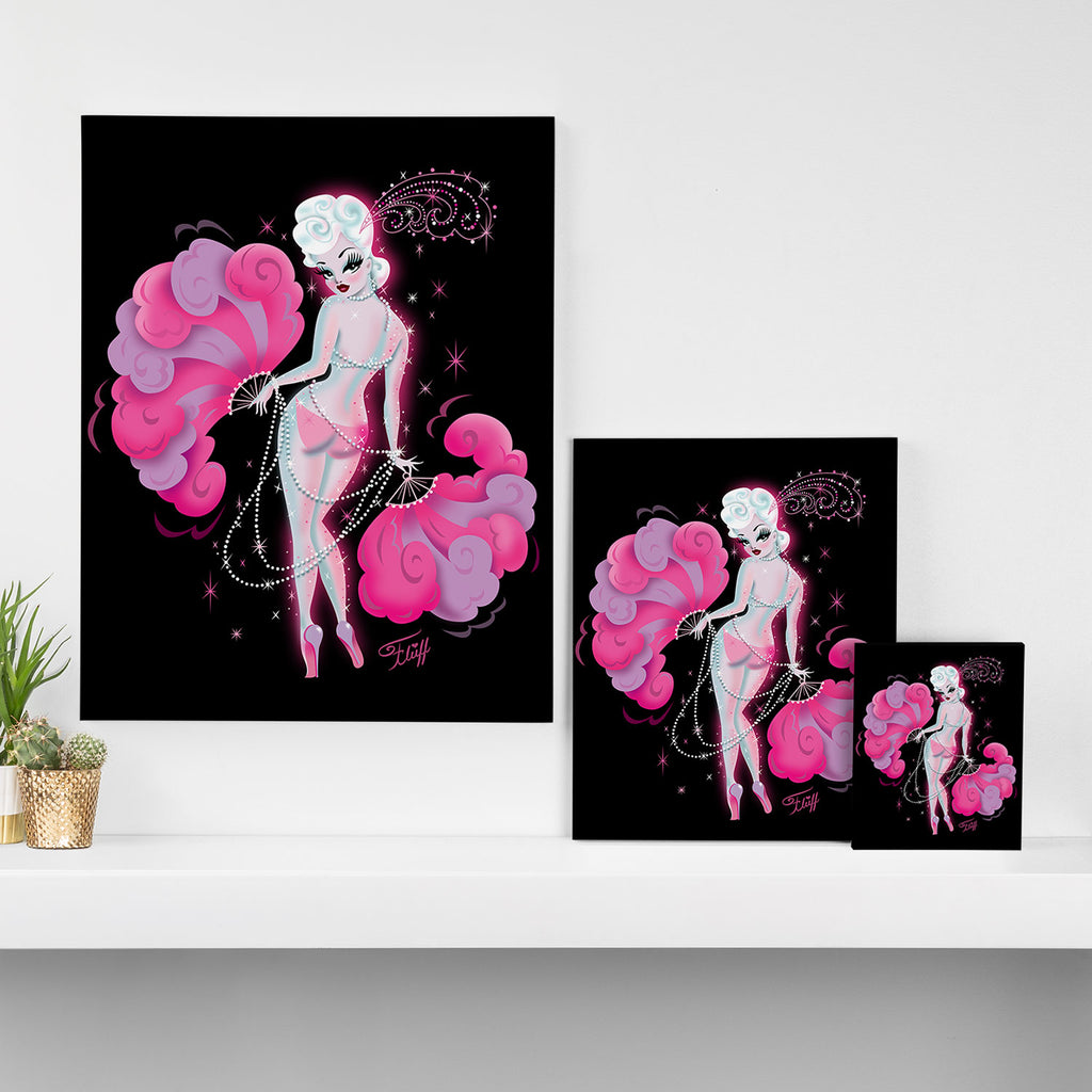 Feathers and Pearls Canvas Print Gallery Image 3