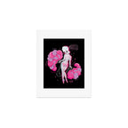 Feathers and Pearls Art Print Gallery Image 1