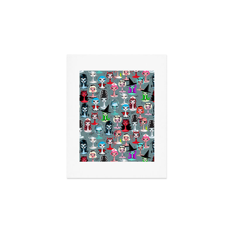 Spooky Dolls Art Print Gallery Image 1