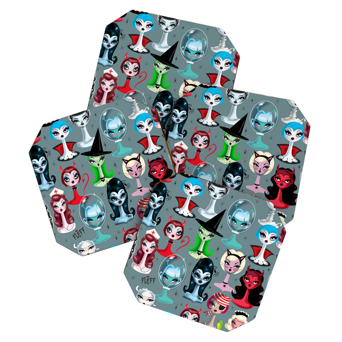 Spooky Dolls Coaster Gallery Image 1