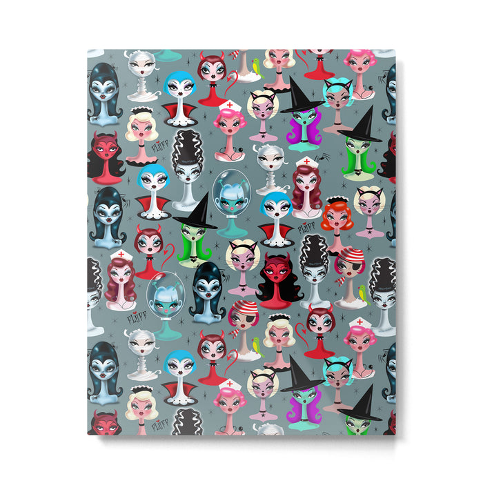 Spooky Dolls Metal Print Gallery Image 1