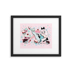 Vanilla Cupcake Pinup Doll  Framed Art Print Gallery Image 5