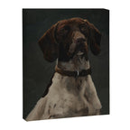 bird dog portrait Canvas Print Gallery Image 6