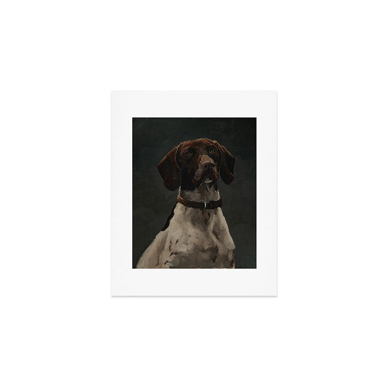 bird dog portrait Art Print Gallery Image 1