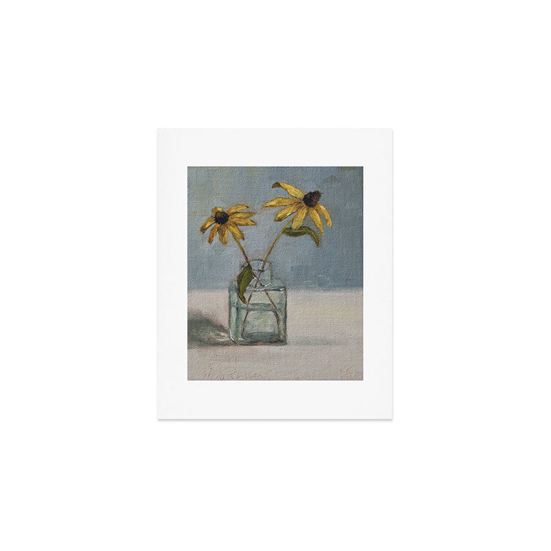 black eyed susans Art Print Gallery Image 1