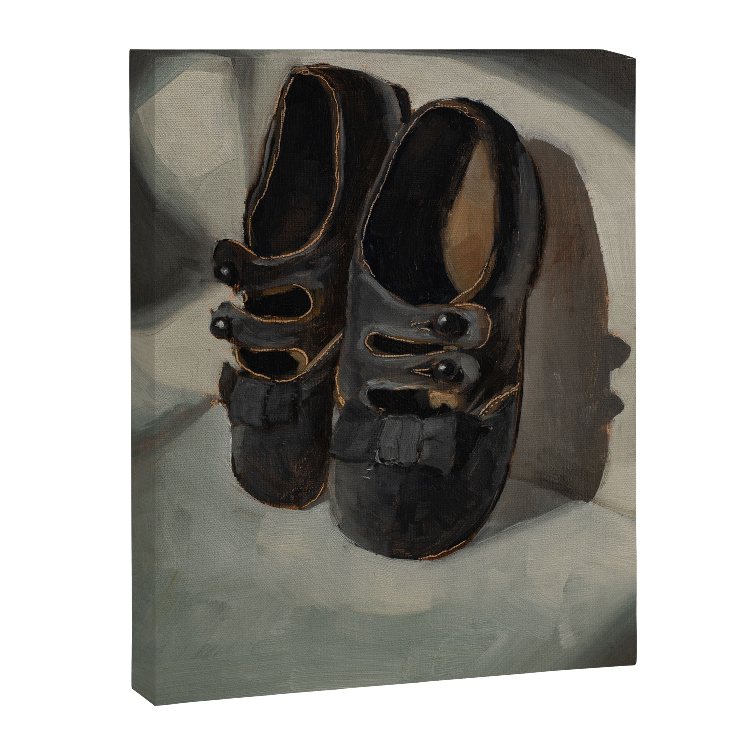Black Maryjanes with Bows Canvas Print Gallery Image 6