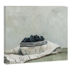 blueberries on a tea towel Canvas Print Gallery Image 12