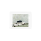 blueberries on a tea towel Art Print Gallery Image 1