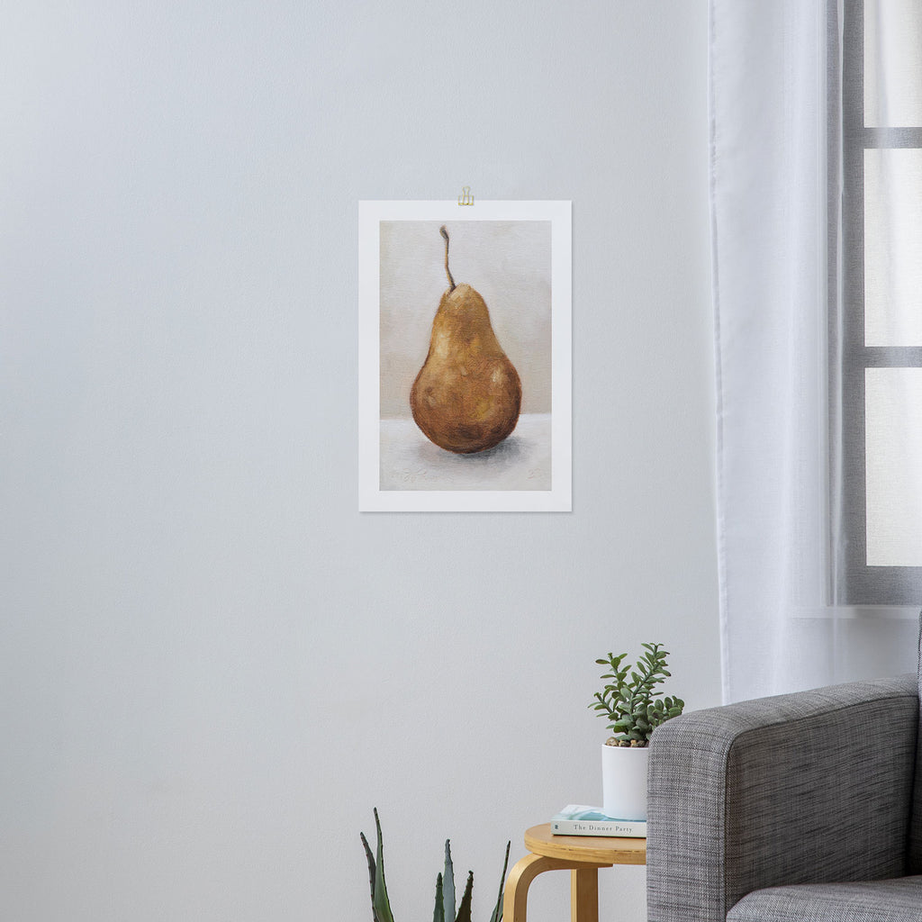 Bosc Pear Art Print Gallery Image 3