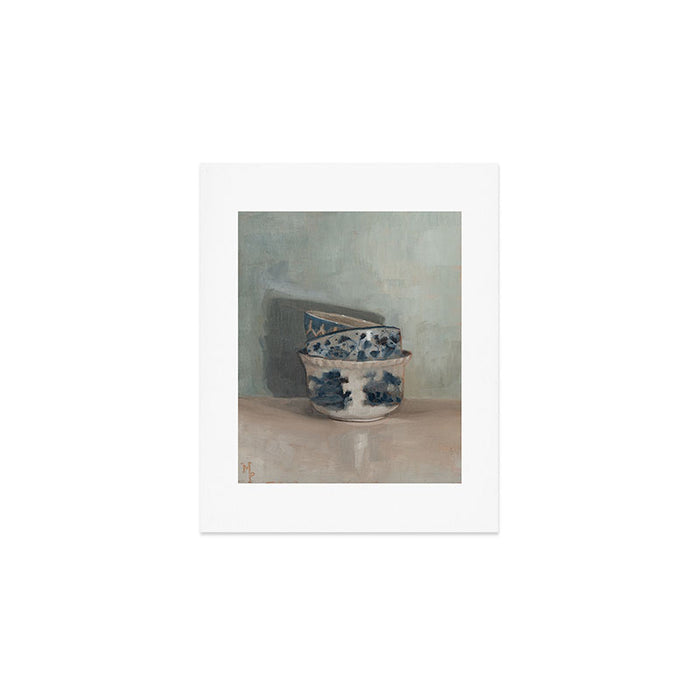Bowl Stack Art Print Gallery Image 1