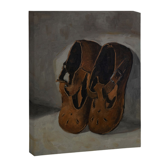 Brown Maryjanes Canvas Print Gallery Image 1