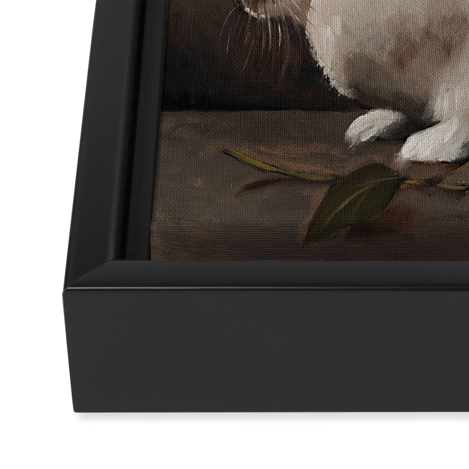 Charlie & Floortje Framed Canvas Print Gallery Image 3