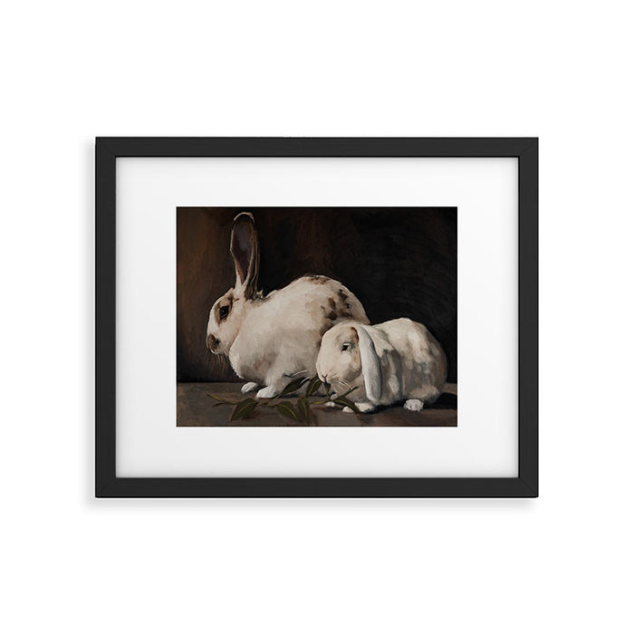 Charlie & Floortje Framed Art Print Gallery Image 1
