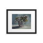 Cherry Blossoms in Transferware Framed Art Print Gallery Image 5